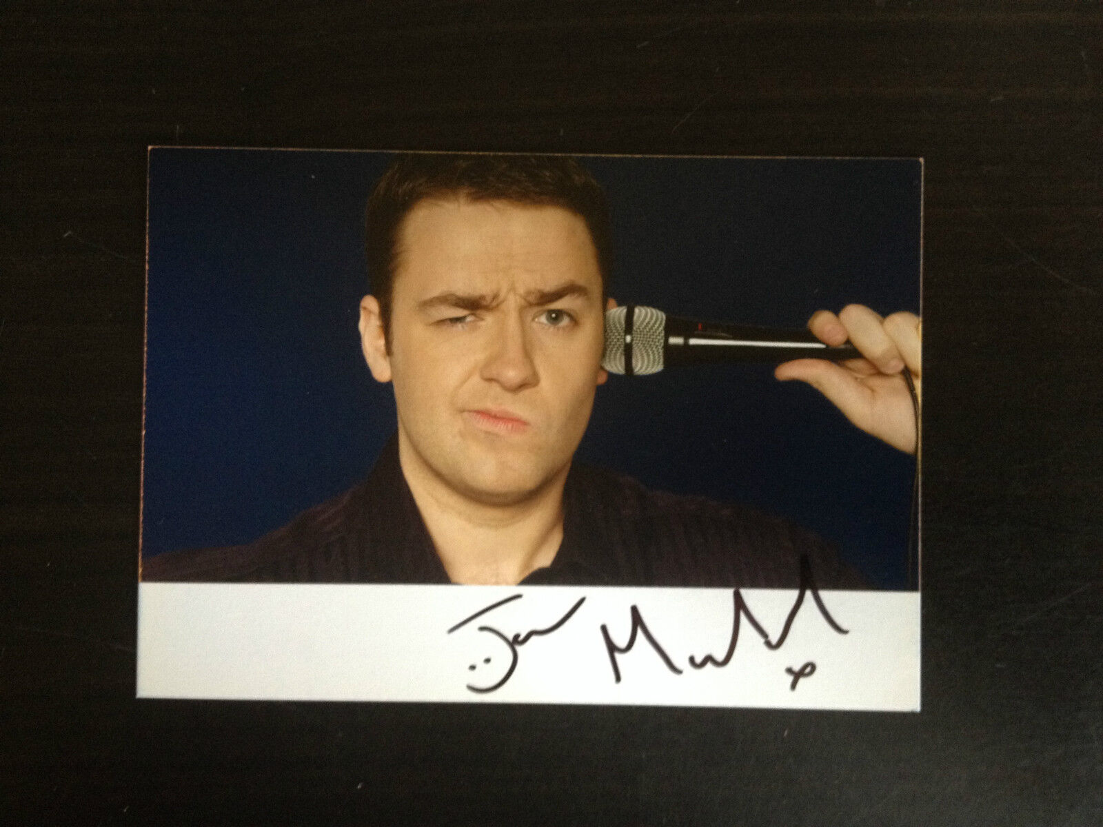 JASON MANFORD - TOP STAND UP COMEDIAN - EXCELLENT SIGNED Photo Poster paintingGRAPH