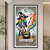 (45*75cm)Skeleton Witch - Full Square Drill Diamond Painting