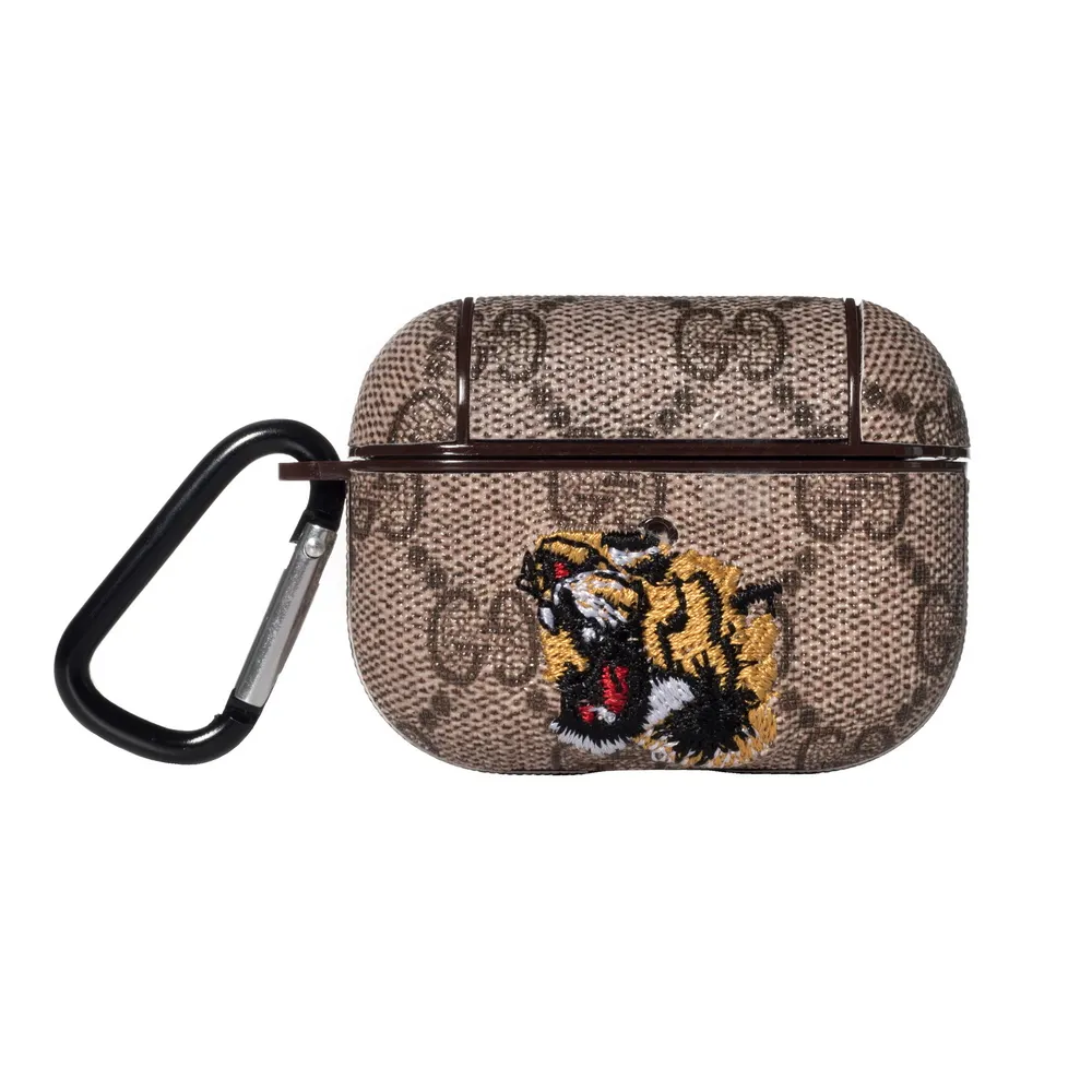 Embroidered Gucci Ophidia GG Apple Wireless Earphones AirPods Protective Case