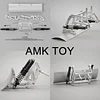 AMK RC Model Car Snow Shovel Blade Metal Snowplow for 1/10 RC Crawler TRX4 TRX6 SCX10 90046 03007 R-G-T 86100