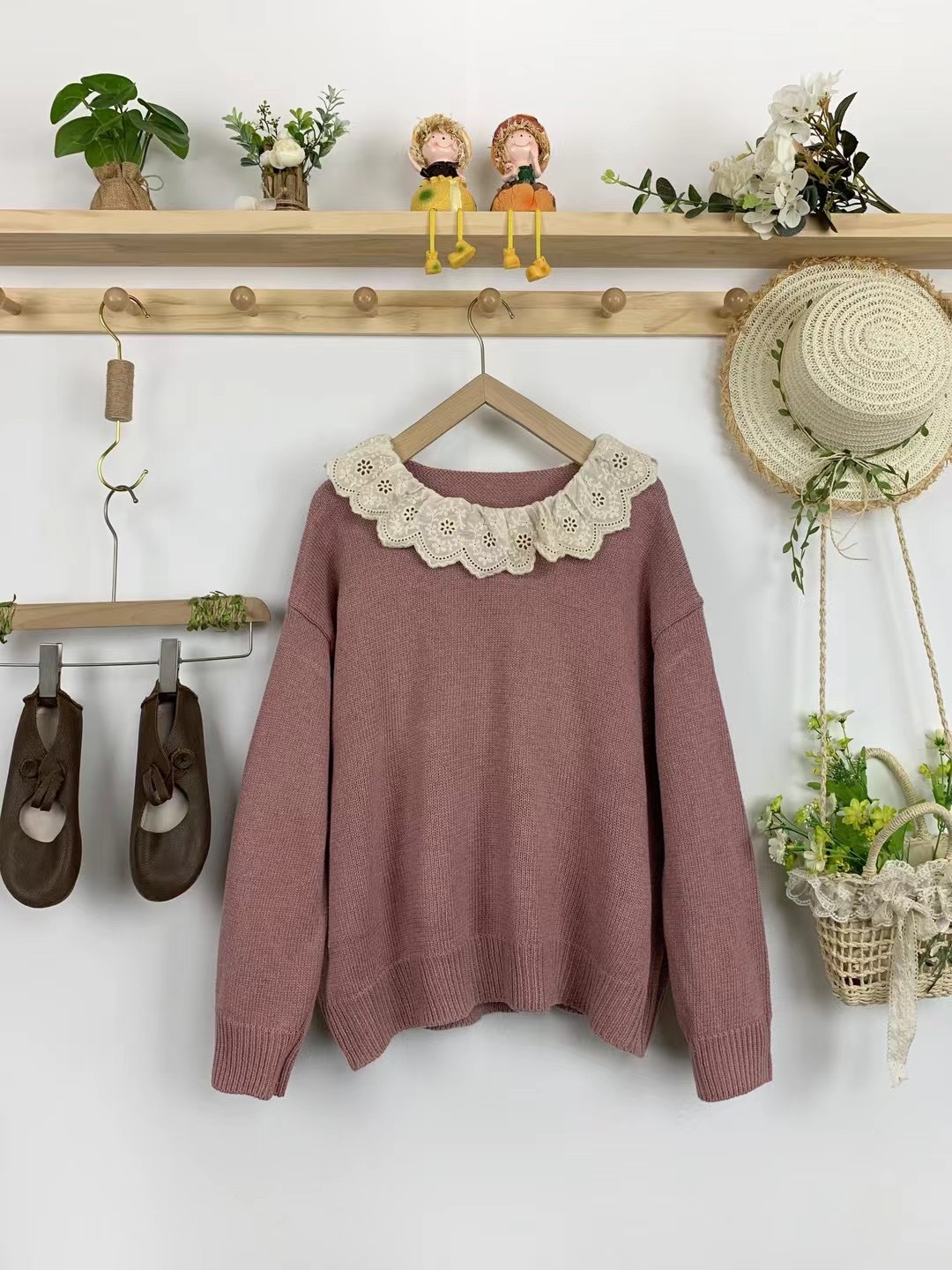 Chicfifth Sweater Women Winter Long Sleeve High Quality Autumn Vintage Top Knitted Cardigan