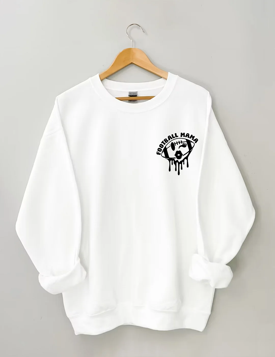 Somebody's Loud Mouth Football Mama Sweatshirt