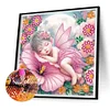 Flower Fairy Girl - Crystal Rhinestone Diamond Painting
