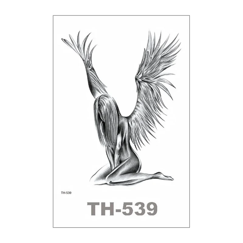 SDRAWING Temporary Tattoo For Women Sexy Tattoo Stickers Body Art Tattoo Chest Stickers Arm Tattoo Men Fashionable Fake Tatoo Cool Tattoo