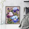 Iris - 11CT Counted Cross Stitch - 40*50cm - Flower