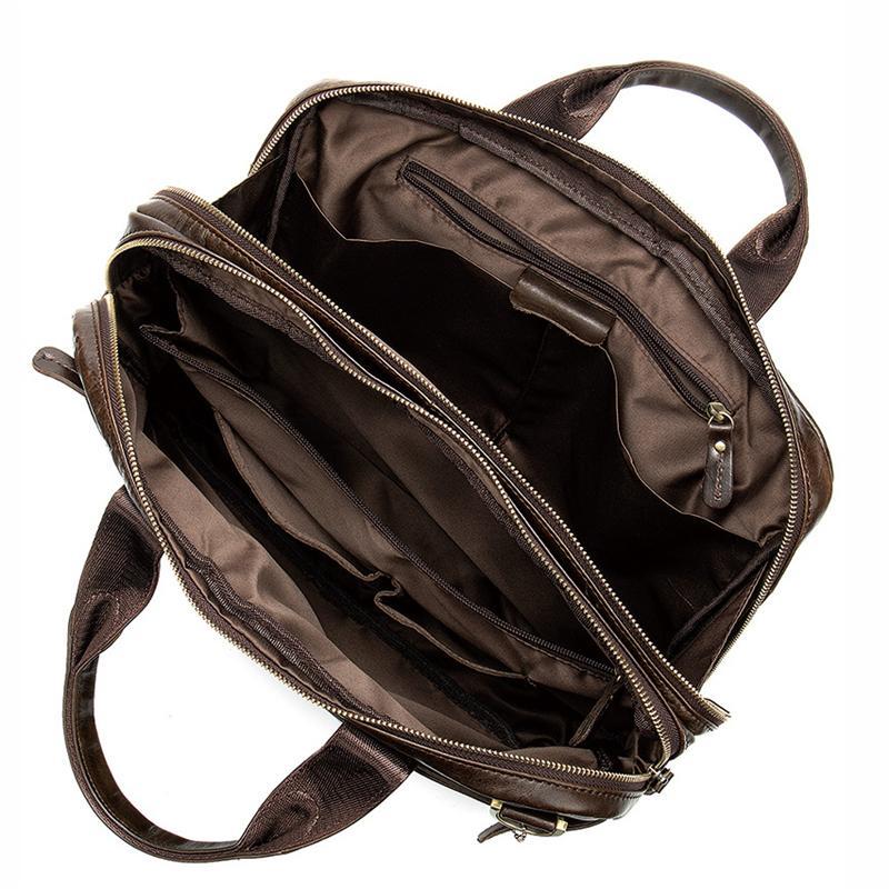 Large Capacity Waterproof Business Soft Durable Briefcase