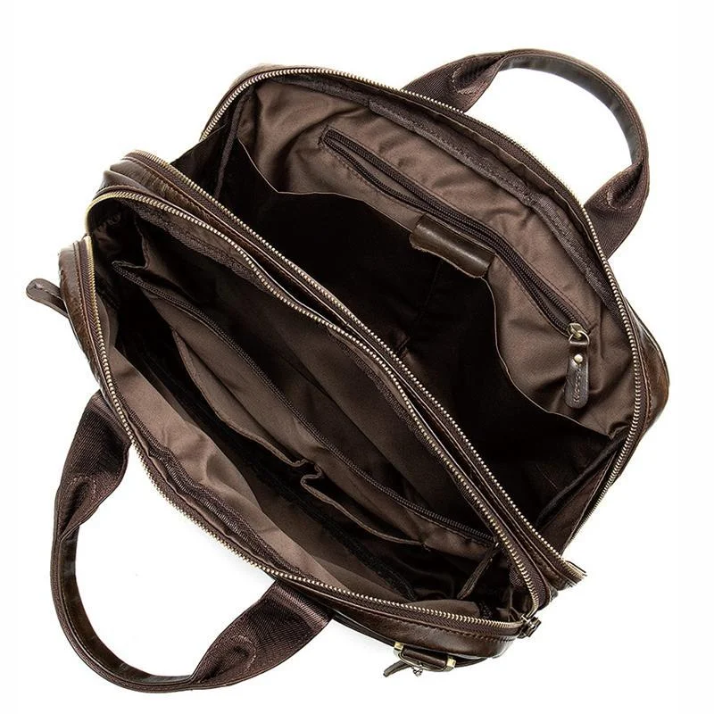 Large Capacity Waterproof Business Soft Durable Briefcase