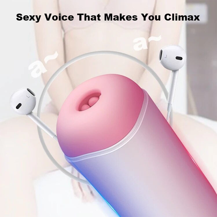 Men's Electric Suction Vibrating Masturbation Cup