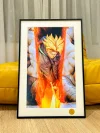 Future Warrior Super Saiyan Trunks Decorative Painting - Dragon Ball - Xingkong Studio