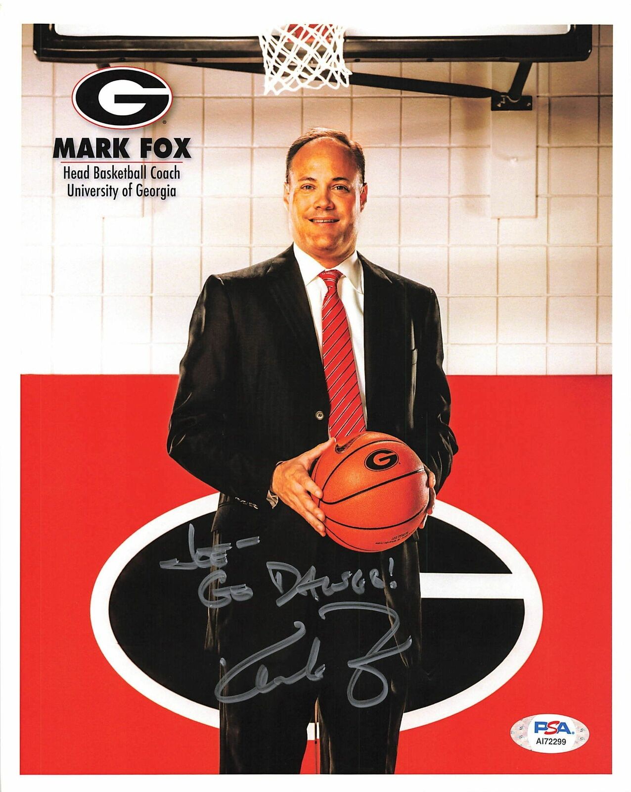 MARK FOX signed 8x10 Photo Poster painting PSA/DNA California Golden Bears Autographed