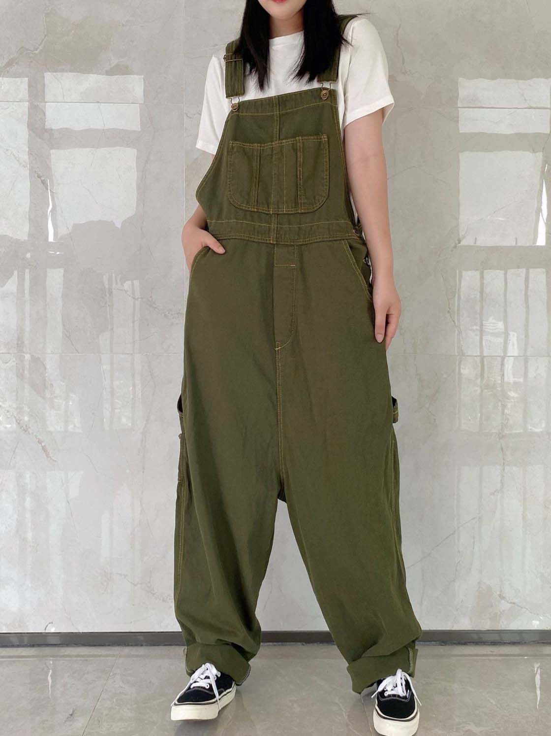 Women Half Sleeve V-neck Solid Color Dress