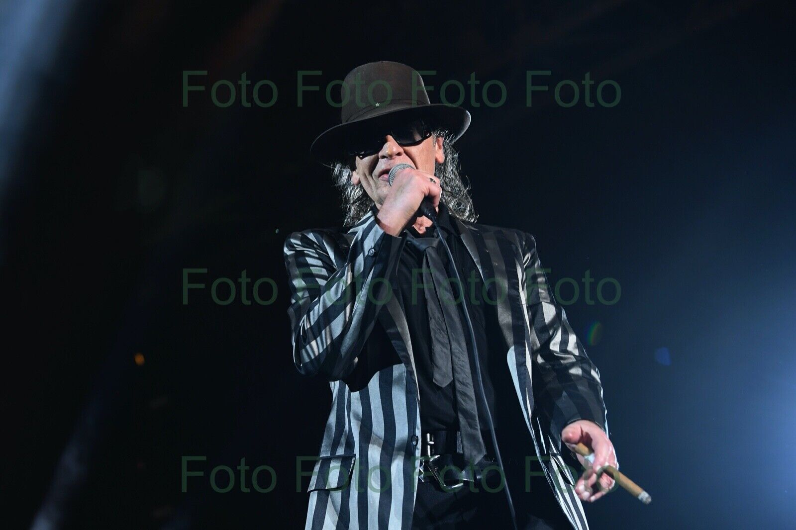 Udo Lindenberg Rock Musik Maler Foto 20 x 30 cm ohne Autogramm (Be-60