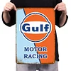 Racing Team Gulf - Metal Tin Signs(8*12Inch/12*16Inch) - Garage