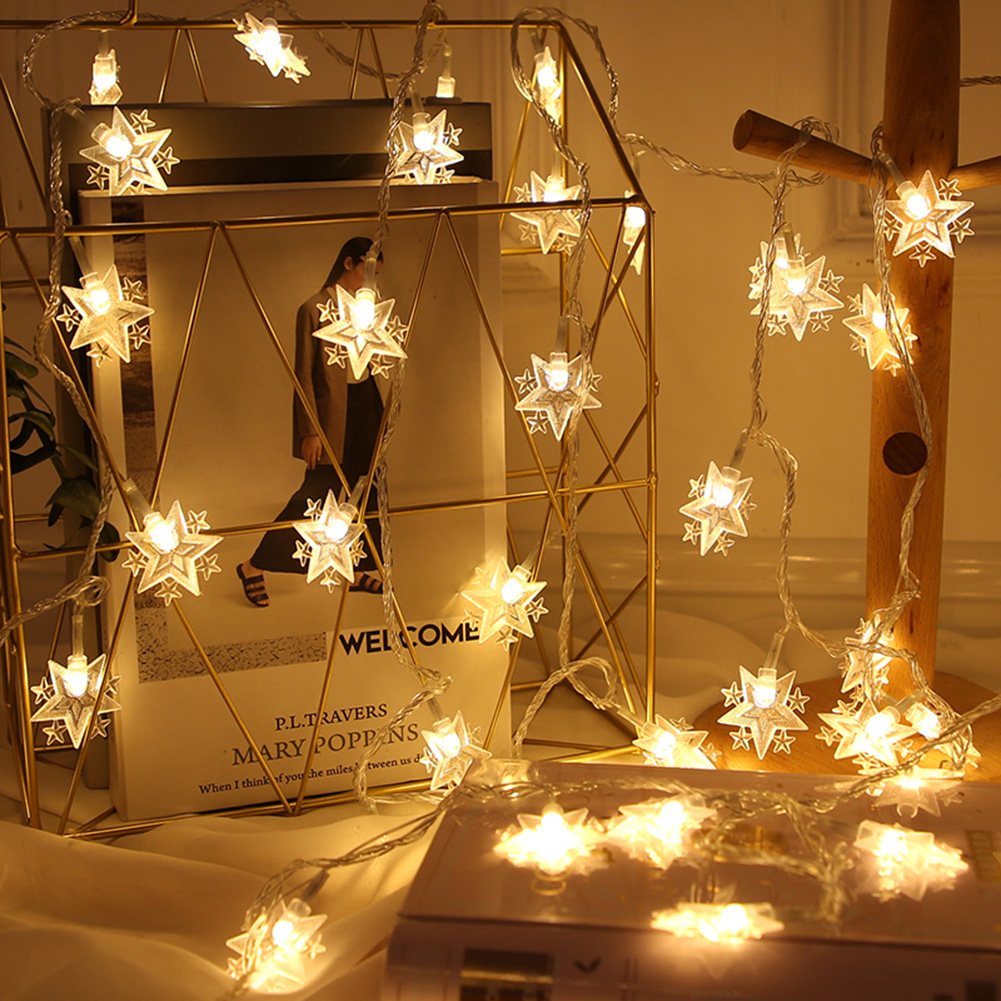 

3 Meters 20LED Star Light String Fantasy Christmas Decor Fairy Garland Lamp, 501 Original
