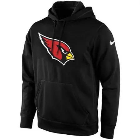 Men's Arizona Cardinals  Black KO Logo Essential Hoodie