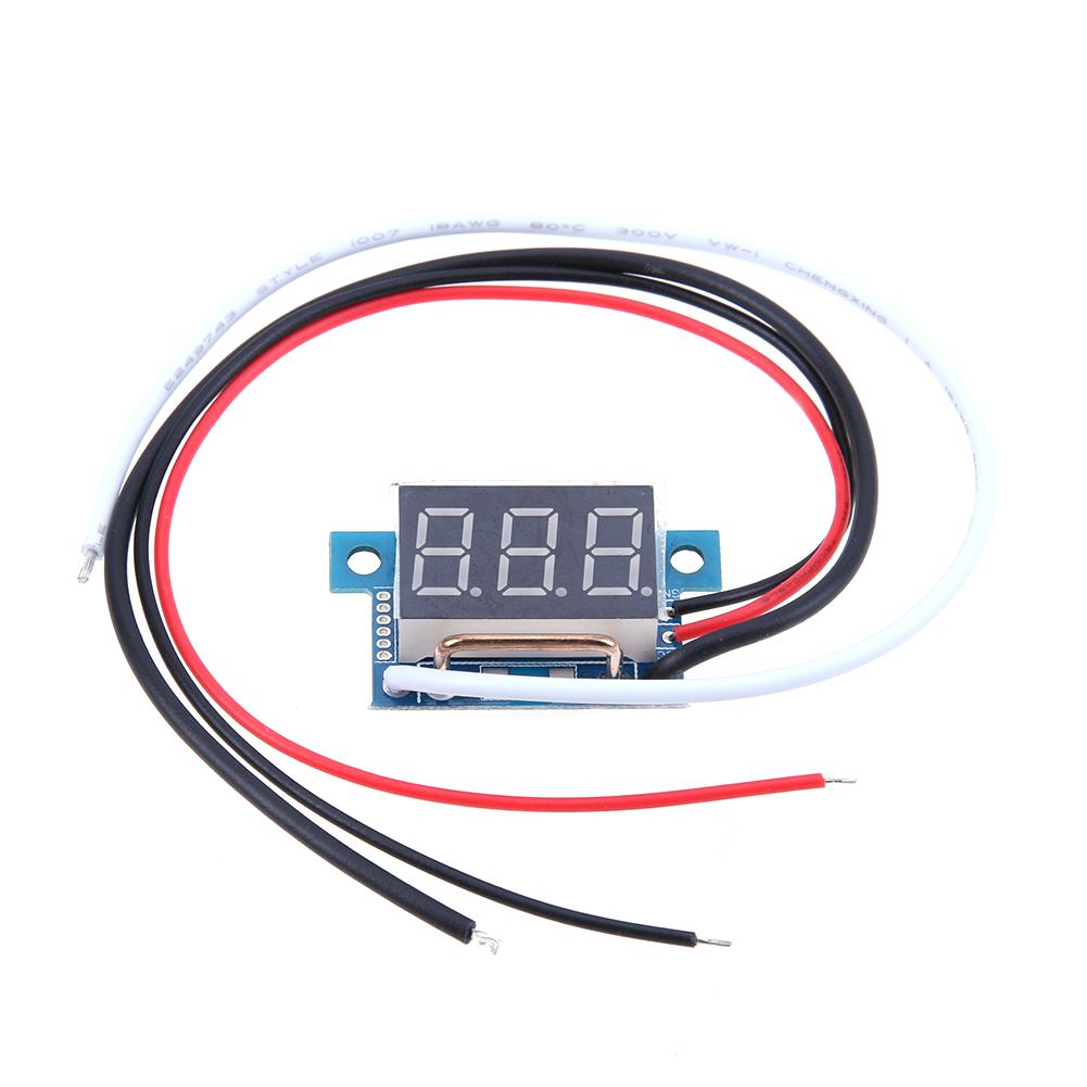 

0.36inch Digital Ammeter 0-10A Current Meter Power Supply Range 4-30V, 501 Original