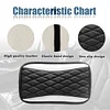 Car Center Console Cover, Universal Leather Waterproof Armrest Seat Box Cover Protector, Comfortable Car Decor Accessories Fit for Most Cars, Vehicles, SUVs-White
