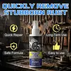 Rust Remover Spray for Metal with Sponge and Towel Multipurpose Rust Stain Remover Spray for Car Wheels & Household Appliances 100ml