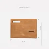 Genuine leather business briefcase men's handbag vertical casual top layer cowhide messenger bag
