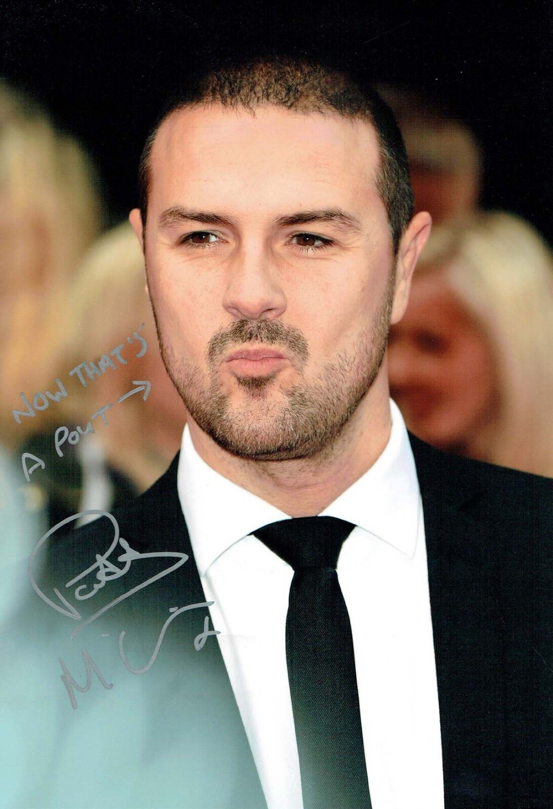 Paddy McGUINNESS SIGNED Autograph 12x8 Photo Poster painting AFTAL COA Take Me Out Comedian