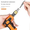 Household Ratchet Multi-Function Special-Shaped Auto Repair Screwdriver Combination Super Hard Electric Car Repair Pistol Type Built-in