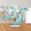 Diamond Painting Acrylic Sea Turtle Desktop for Home Office Decor