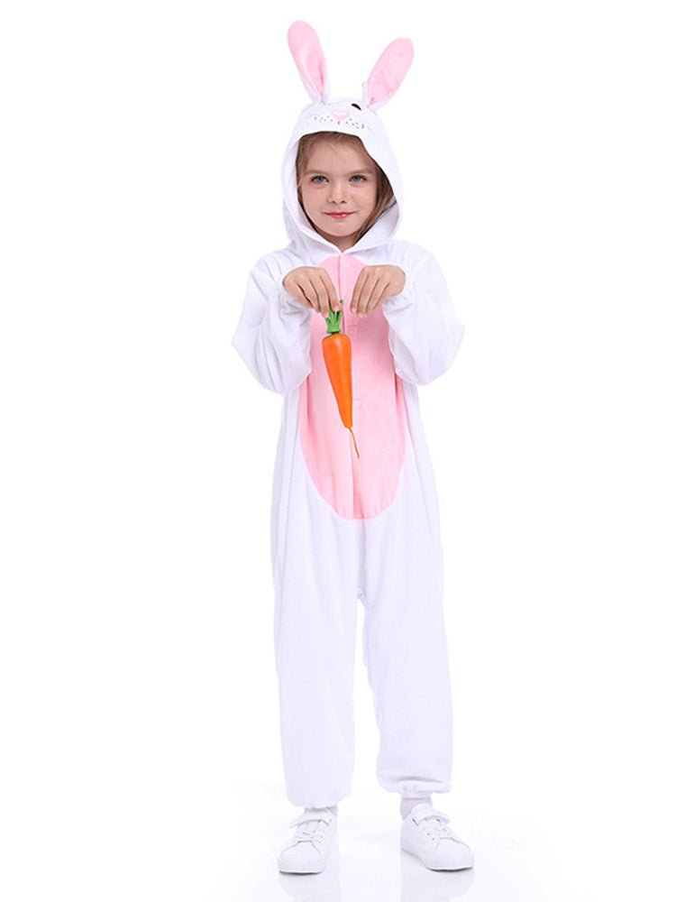 Kids Easter Rabbit Onesie Pajamas Costumes-elleschic