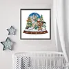 (Multi-Style)Christmas-Partial Special Shaped Diamond Painting 30*30CM