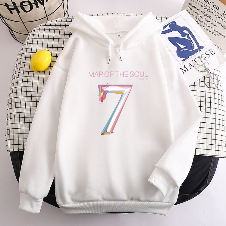 Map Of The Soul 7 Candy Color Hoodie