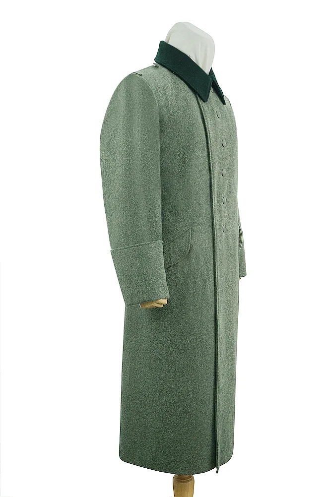   Wehrmacht German EM Fieldgrey Wool Single Breasted Greatcoat German-Uniform