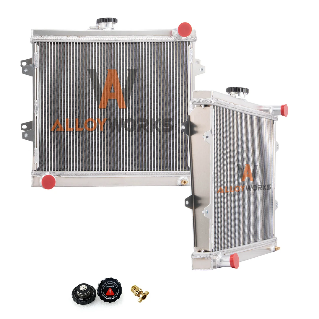 Alloyworks 3 Row Radiator For 1984-1995 Toyota 4 Runner Pickup SR5 LN67 RN63 2.4L L4 Manual