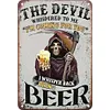 The Devil Beer - Vintage Metal Signs - 20*30cm/30*40cm