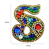 Letter-S-DIY kreative Diamant Schl&uuml;sselanh&auml;nger