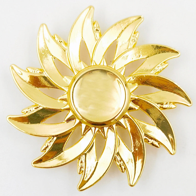 Creative Zinc Alloy Bronze Hand Spinner Finger Rotating Decompression Toy