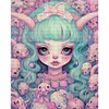 【Limited Stock Sale】Big Eyed Doll-11CT Stamped Cross Stitch 45*55cm/17.72*21.65in tapestrymarket