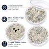 [Upgrade]6pcs/set DIY Diamond Painting Waterproof Case Classic Animal Pearl Art Coaster Gift Decor Set