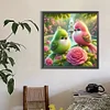 (40*40cm)Birds - Full Round Drill Diamond Painting
