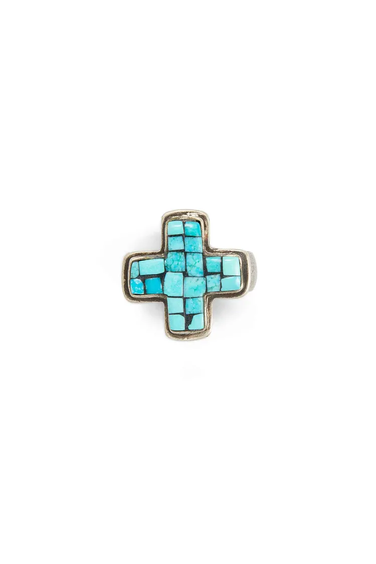 Ring, Conversational, Matrix, Turquoise, Crossroads, 511