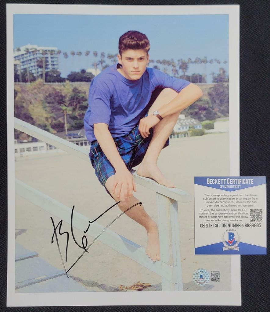 Actor Brian Austin Green signed 8.5x11 Photo Poster painting Autograph ~ Beckett BAS COA