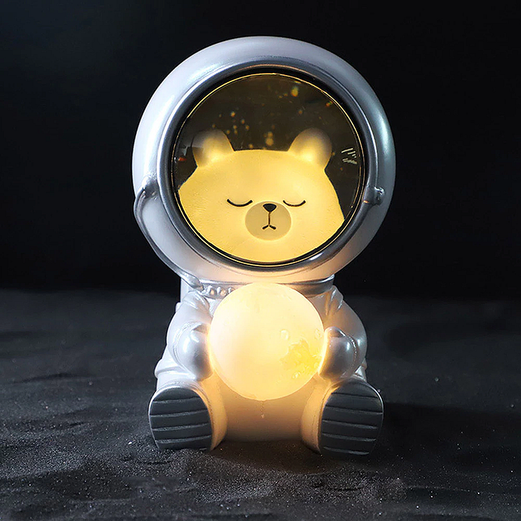 Cute Animal Astronaut LED Night Light - Gotamochi Kawaii Shop, Kawaii Clothes