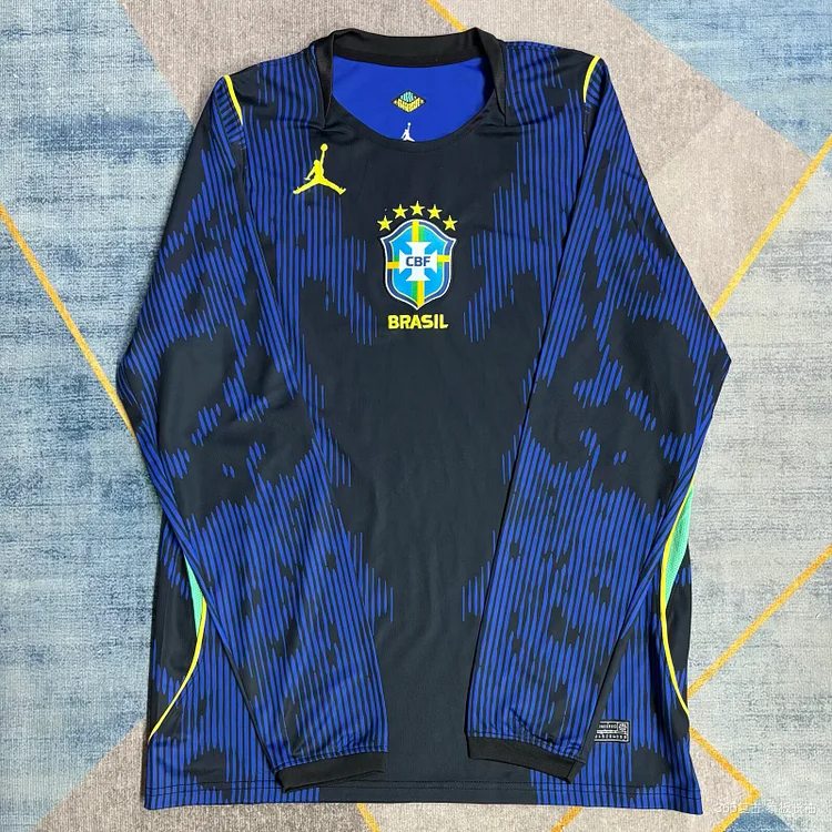 2026 Brazil Away Long-Sleeve Fan Edition