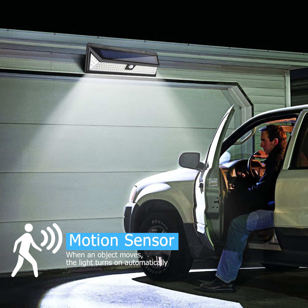 

LED Solar Wall Waterproof Human Motion Sensor Warning, 501 Original