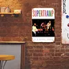 Supertramp - Panneaux en &eacute;tain m&eacute;tallique(20*30cm/30*40cm) - Musique