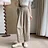 Ohanaparts Summer Women's Wide Leg Pants Thin High Waist Loose Ankle-Length Pants Solid Khaki Cool Capris Casual Harem Pants for Women