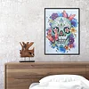 Skull - 11CT Counted Cross Stitch 40*50cm/15.75*19.69in