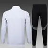 2025/2026 Real Madrid White Long Zipped Jacket Football Shirt 1:1 Thai Quality