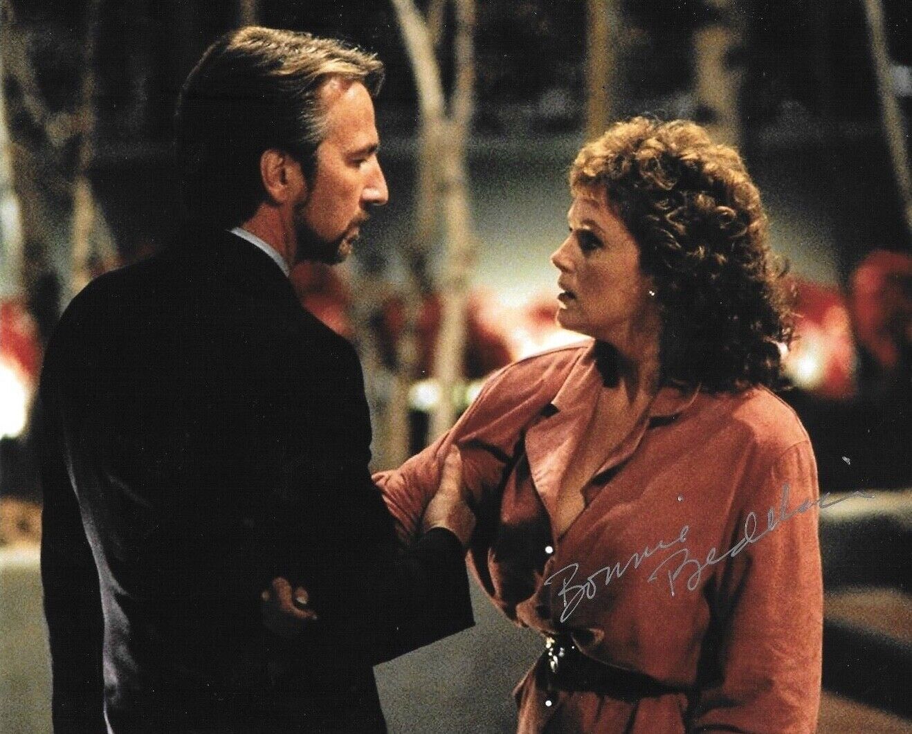 * BONNIE BEDELIA * signed 8x10 Photo Poster painting * DIEHARD * COA * 9