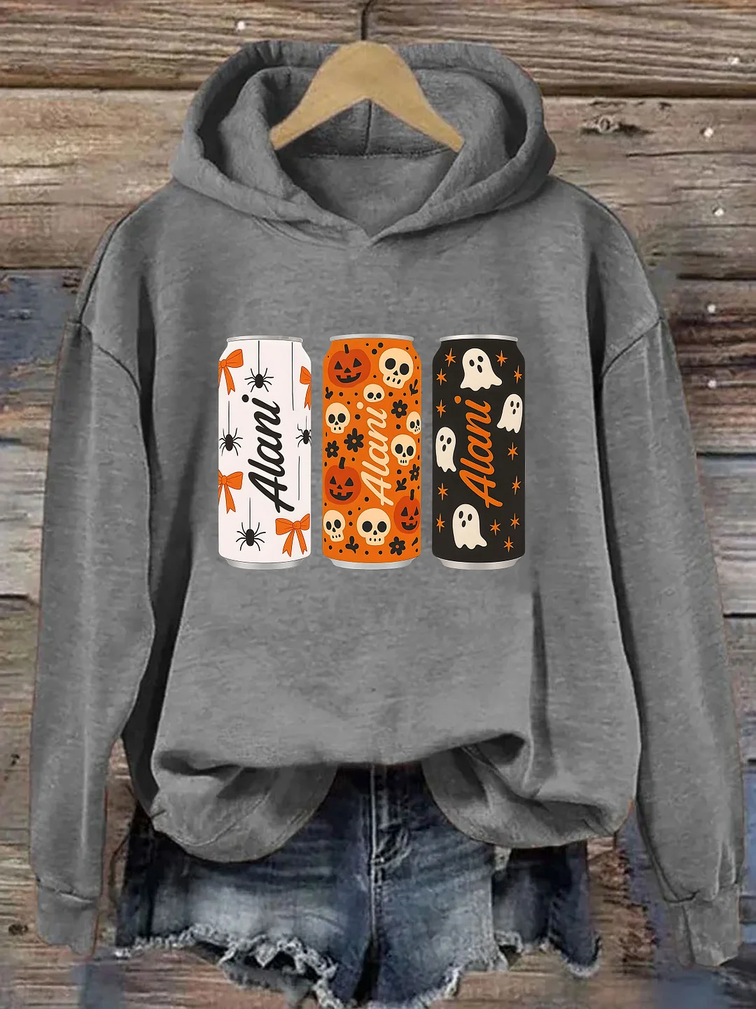 Halloween Energy Drink Can Hoodie