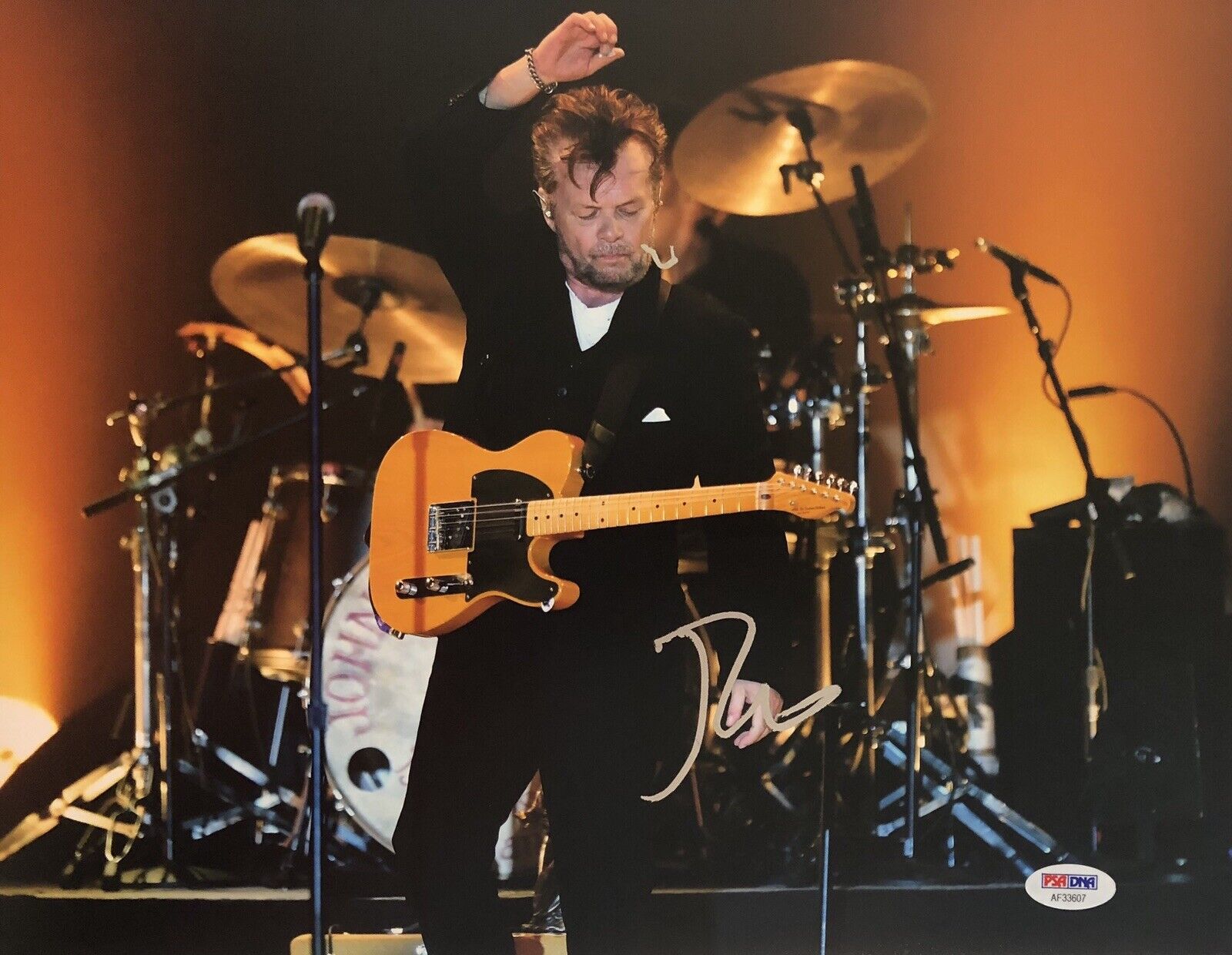 John Cougar Mellencamp Signed Autographed 11x14 Photo Poster painting Scarecrow Psa/Dna