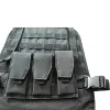 Lightweight Multifunctional Tactical Vest Quickly Disassembles MOLLE Bulletproof Vest